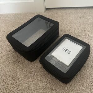 BÉIS Black The In Flight Cosmetic Set